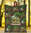Let's Go Torterra Pokemon Fleece Blanket Funny Gift For Fan 1 - PerfectIvy