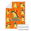 Let's Go Typhlosion Pokemon Fleece Blanket Funny Gift Idea 7 - PerfectIvy