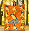 Let's Go Typhlosion Pokemon Fleece Blanket Funny Gift Idea 1 - PerfectIvy