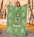 Let's Go Tyranitar Pokemon Fleece Blanket Funny Gift Idea 5 - PerfectIvy