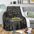 Let's Go Umbreon Pokemon Fleece Blanket Fan Gift Idea 4 - PerfectIvy