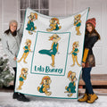 Lola Bunny Fleece Blanket Looney Tunes Cartoon Fan 6 - PerfectIvy