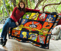 Looney Tunes Quilt Blanket Cute Gift Idea For Fan 7 - PerfectIvy