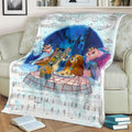 Lyric Song Lady And The Tramp Fleece Blanket 1 - PerfectIvy