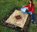 Marauders Map Quilt Blanket For Harry Potter Fan Gift 6 - PerfectIvy