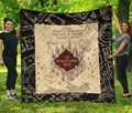 Marauders Map Quilt Blanket For Harry Potter Fan Gift 1 - PerfectIvy