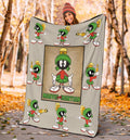 Marvin the Martian Fleece Blanket Cartoon Bedding Decor Idea 5 - PerfectIvy