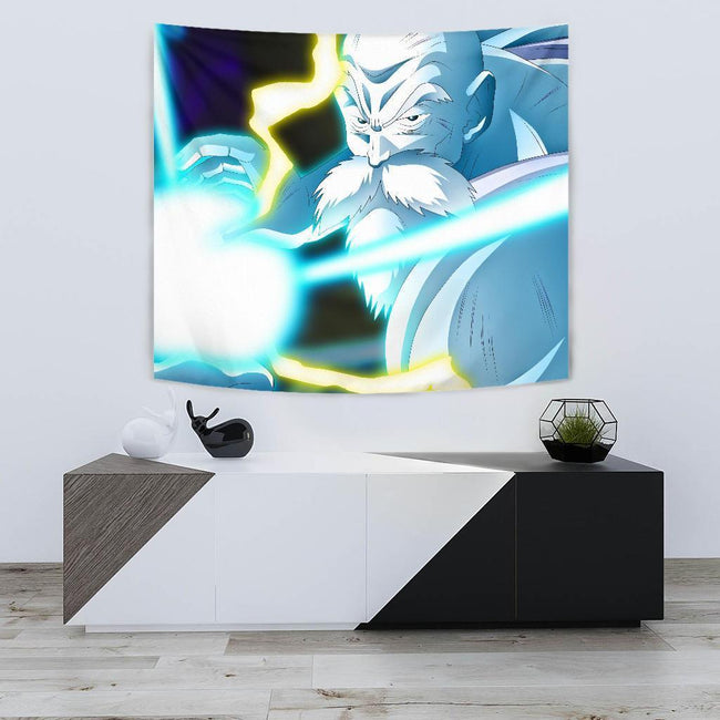 Master Roshi Kame Hame Tapestry For Dragon Ball Fan 2 - PerfectIvy