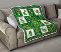 Merry Xmas Turtle Quilt Blanket Funny Xmas Gift Turtle Lover 9 - PerfectIvy