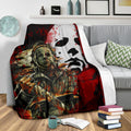 Michael Myers Fleece Blanket For Horror Bedding Decor 3 - PerfectIvy