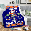 New York Islanders Baby Yoda Fleece Blanket The Force Strong 4 - PerfectIvy