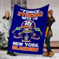 New York Islanders Baby Yoda Fleece Blanket The Force Strong 6 - PerfectIvy
