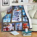 Olaf Fleece Blanket Funny Frozen Fan Gift Idea 2 - PerfectIvy