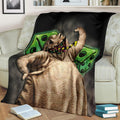 Oogie Boogie Fleece Blanket Funny Gift Idea 2 - PerfectIvy