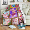 Piglet Fleece Blanket Winnie The Pooh Friends Fan Gift Idea 2 - PerfectIvy