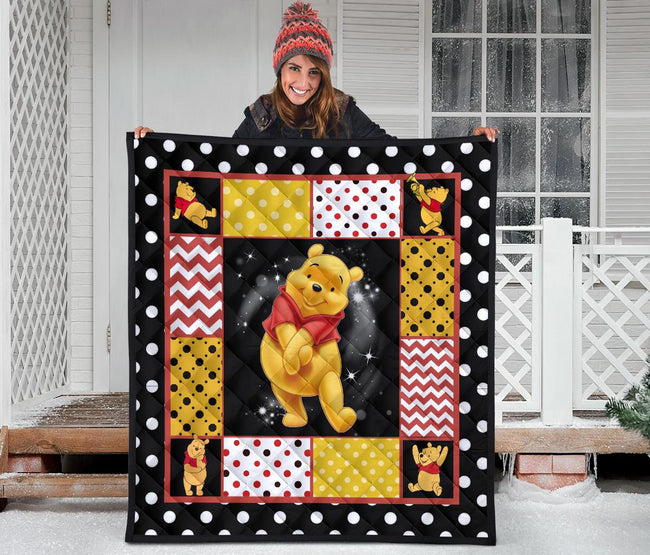 Pooh Quilt Blanket For Fan Winnie The Pooh 3 - PerfectIvy