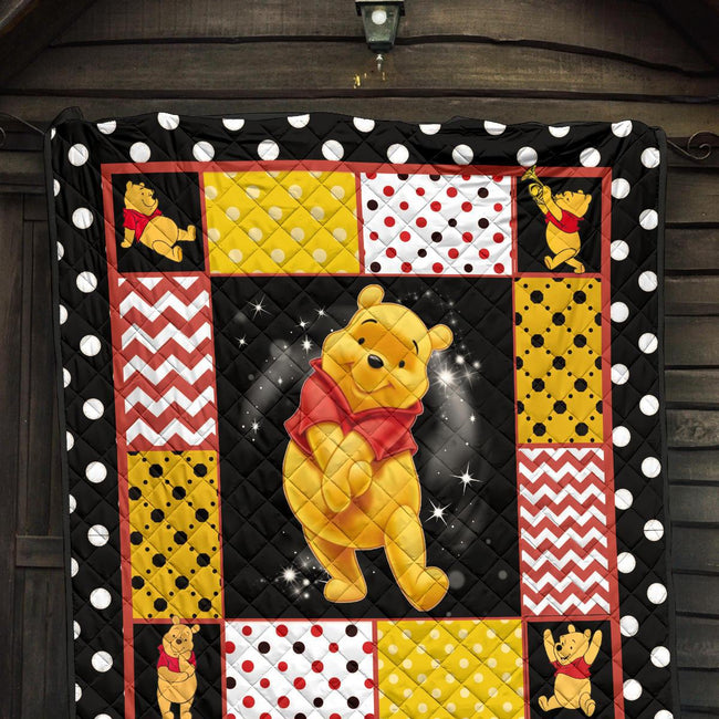 Pooh Quilt Blanket For Fan Winnie The Pooh 5 - PerfectIvy