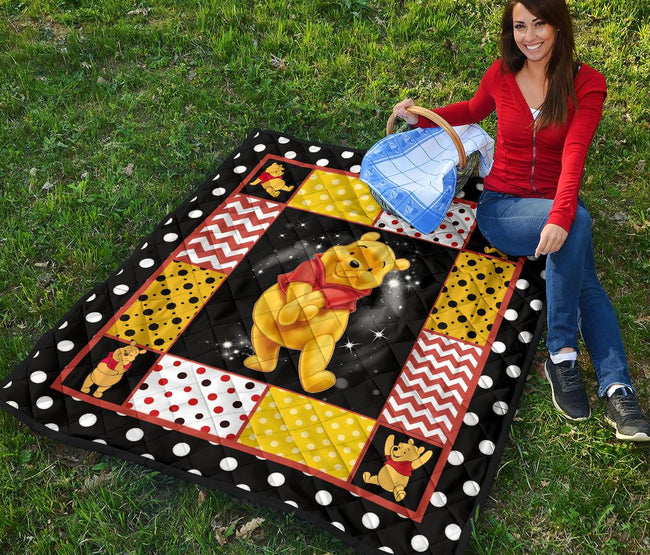 Pooh Quilt Blanket For Fan Winnie The Pooh 6 - PerfectIvy