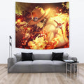 Portgas D Ace Tapestry Anime One Piece Fan Gift Idea 4 - PerfectIvy