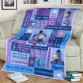 Quotes Eeyore Fleece Blanket Funny Gift Idea 3 - PerfectIvy