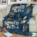 Ravenclaw House Fleece Blanket For Harry Potter Bedding Decor Gift 2 - PerfectIvy