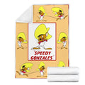 Speedy Gonzales Fleece Blanket For Looney Tunes Fan Gift 7 - PerfectIvy