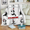 Sylvester Fleece Blanket Looney Tunes Cartoon Fan Gift 2 - PerfectIvy