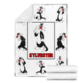 Sylvester Fleece Blanket Looney Tunes Cartoon Fan Gift 7 - PerfectIvy