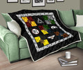 Symbols Harry Potter Quilt Blanket Bedding Decor Idea 10 - PerfectIvy