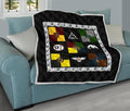 Symbols Harry Potter Quilt Blanket Bedding Decor Idea 11 - PerfectIvy