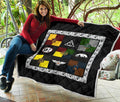Symbols Harry Potter Quilt Blanket Bedding Decor Idea 5 - PerfectIvy