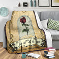 Tale As Old As Time Beauty And The Beast Fleece Blanket Bedding 3 - PerfectIvy