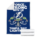 Tampa Bay Lightning Baby Yoda Fleece Blanket The Force Strong 7 - PerfectIvy