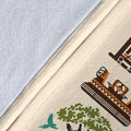 The Four Parks Icons Fleece Blanket Bedding Decor Idea 8 - PerfectIvy
