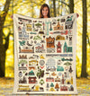 The Four Parks Icons Fleece Blanket Bedding Decor Idea 1 - PerfectIvy