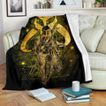 The Mandalorian Fleece Blanket Bounty Hunter Golden 2 - PerfectIvy