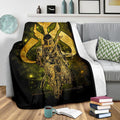 The Mandalorian Fleece Blanket Bounty Hunter Golden 4 - PerfectIvy