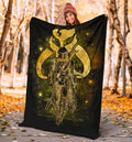 The Mandalorian Fleece Blanket Bounty Hunter Golden 5 - PerfectIvy