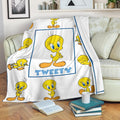 Tweety Fleece Blanket Looney Tunes Cartoon Fan Gift 2 - PerfectIvy