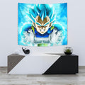 Vegeta Blue Hair Tapestry Dragon Ball Fan Gift Idea 2 - PerfectIvy