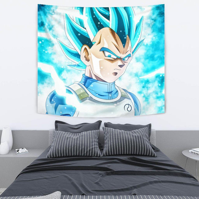 Vegeta Blue Tapestry For Dragon Ball Fan Gift 3 - PerfectIvy