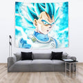 Vegeta Blue Tapestry For Dragon Ball Fan Gift 4 - PerfectIvy