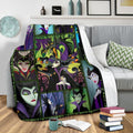 Villain Maleficent Fleece Blanket Plush Bedding Decor Idea 3 - PerfectIvy