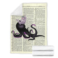 Villain Ursula Fleece Blanket Bedding Decor Gift Idea 4 - PerfectIvy