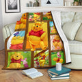 Winnie The Pooh Fleece Blanket Amazing Gift Idea For Fan 2 - PerfectIvy