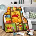 Winnie The Pooh Fleece Blanket Amazing Gift Idea For Fan 4 - PerfectIvy