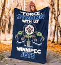 Winnipeg Jets Baby Yoda Fleece Blanket The Force Is Strong 5 - PerfectIvy