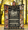 Woody And Bo Peep Fleece Blanket My Only Love The Day I Met You 1 - PerfectIvy